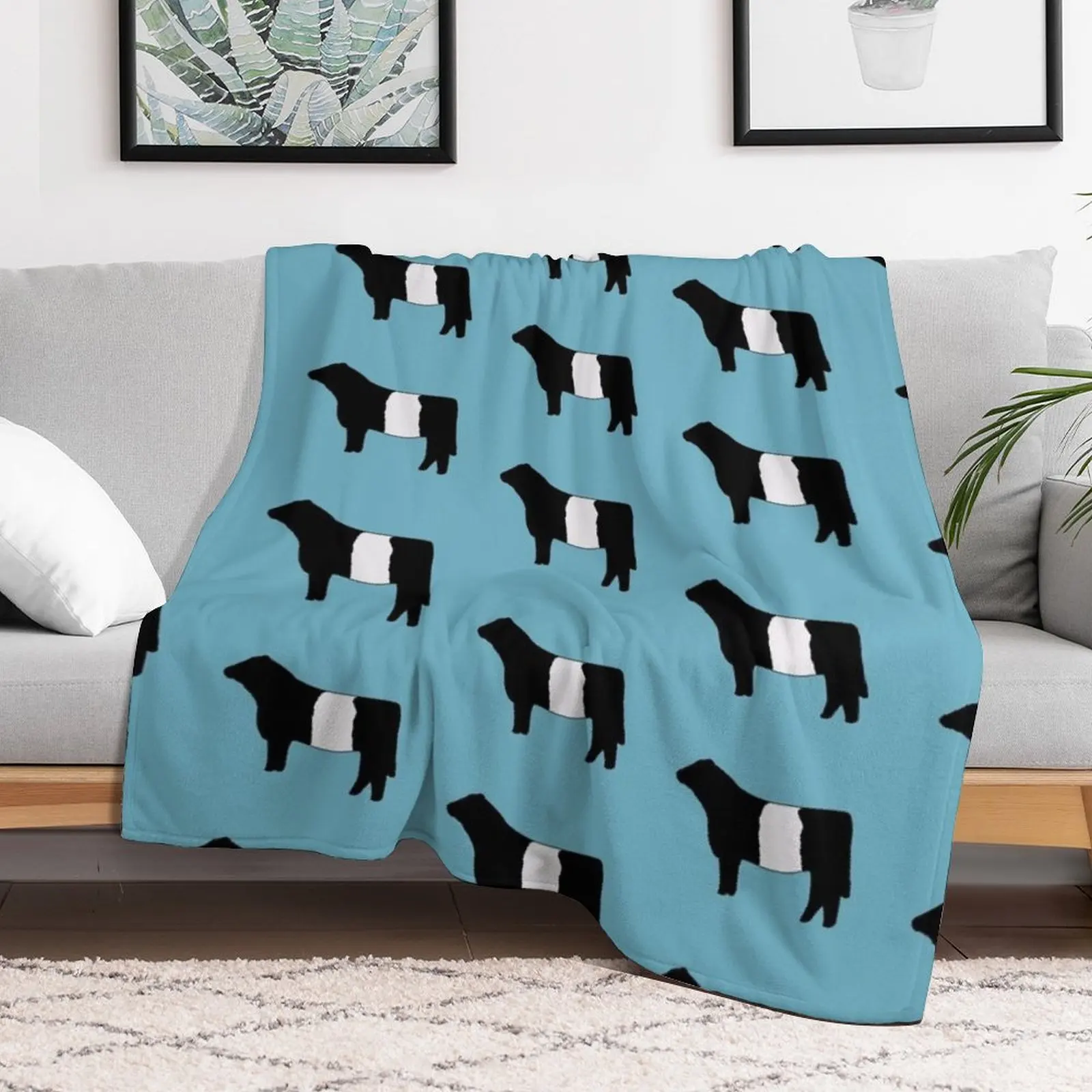 Фото Одеяло с поясом Galloway Cow, туристическое пляжное тяжелое одеяло для сна, роскошные утолщенные одеяла №5