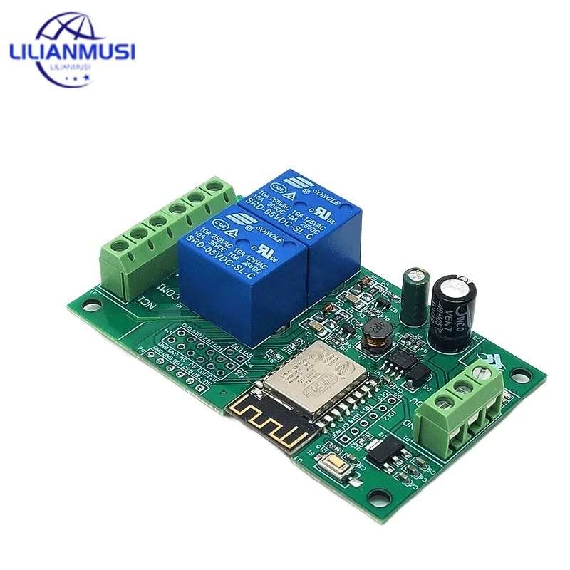 DC 5V/8-80V ESP8266 двойной фотомодуль WIFI реле канала плата разработки для IOT Smart Home Phone APP Switch Controller 12V DC 5V/8-80V ESP8266 двойной фотомодуль WIFI реле канала плата разработки для IOT Smart Home Phone APP Switch Controller 12V