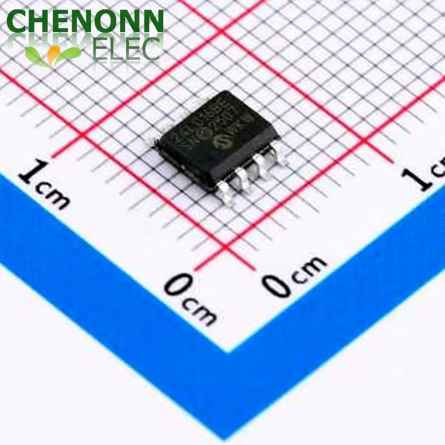 Фото 10 шт./лот 24LC16B-E/SN (EEPROM) №2