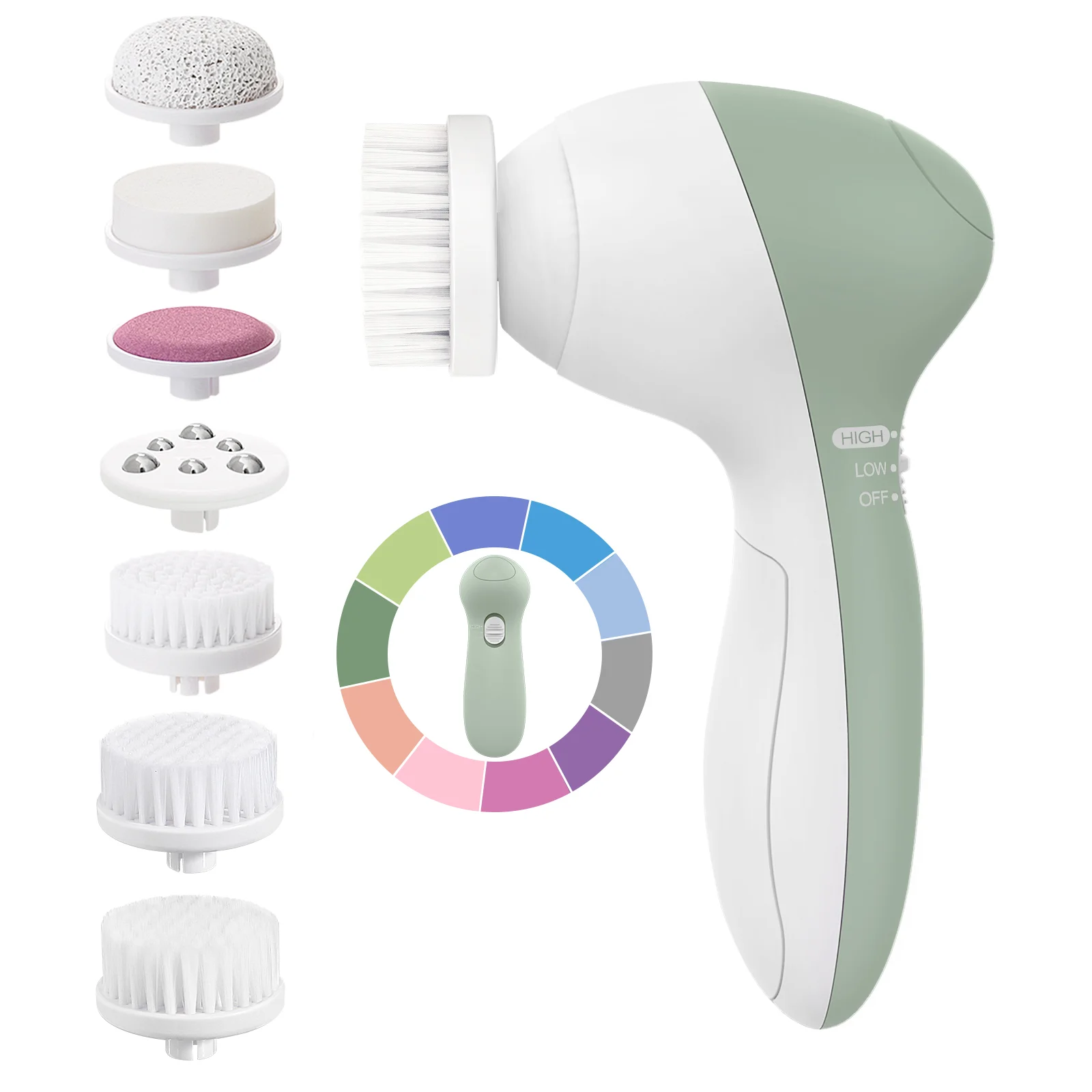 

Coslus Deep Electric Facial Skin Care Face Cleansing Brush Face Wash Brush Skin Care Brush