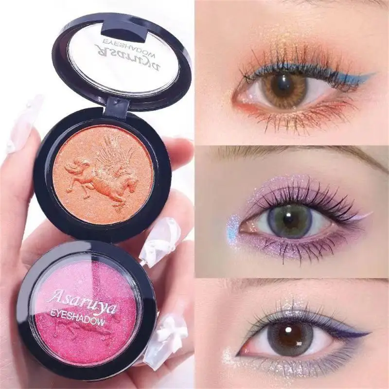 

Glitter Eyeshadow Female Maquillaje 12 Color Pearlescent Shimmer Shiny Colorful Eyes Pigment Cosmetics Pegasus Eyeshadow Palette