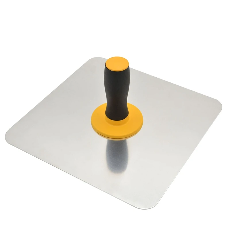 

Aluminium Plaster Mortar Board Holder With Handle, 300X300 Mm Plastering Hawk Plastering Tool