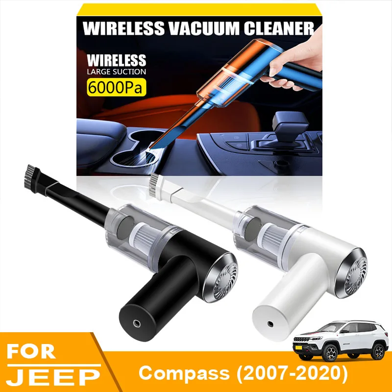 

Handheld Car Cordless Vacuum Cleaner for Car Cleaning Automotive Products Auto Goods Home Appliance For Jeep Compass 2007-2020