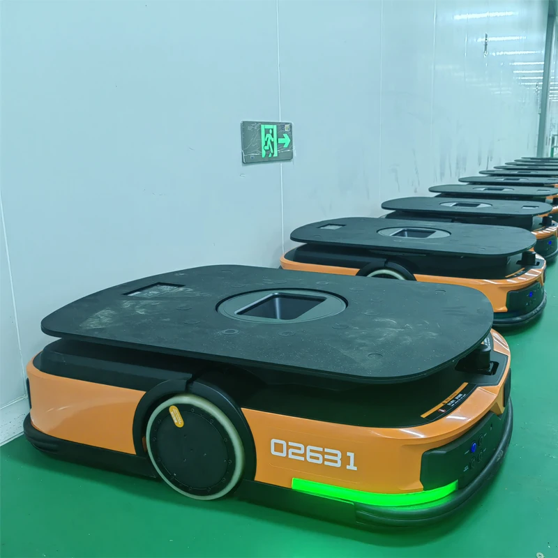 Фото Автономная мобильная беспроводная система робота-робота AGV с зарядкой №2
