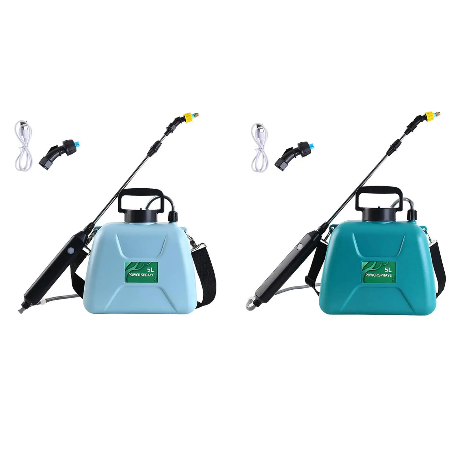 

Backpack Sprayer Plant Watering Multiple Nozzles Rechargeable Pump Sprayer for Living Room Backyard Lawn Garden