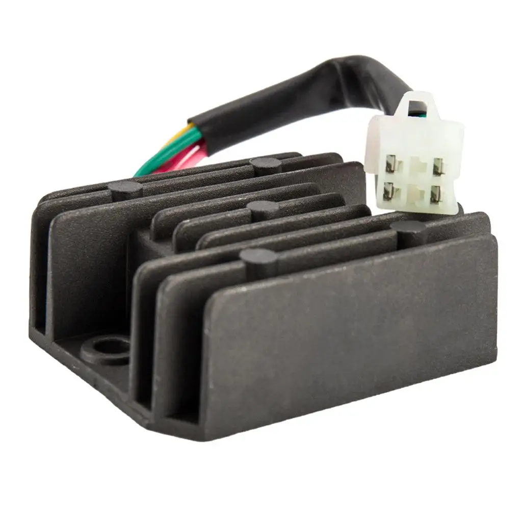 

Регулятор напряжения, 4 провода, электрический регулятор напряжения для моторов мотоциклов и лодок, полностью волнистые Двигатели «сделай ...