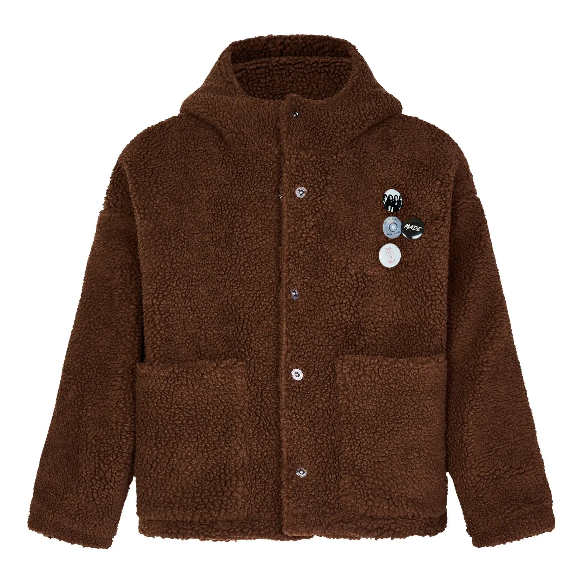 MADEEXTREME куртка из овечьей шерсти утепленное теплое пальто