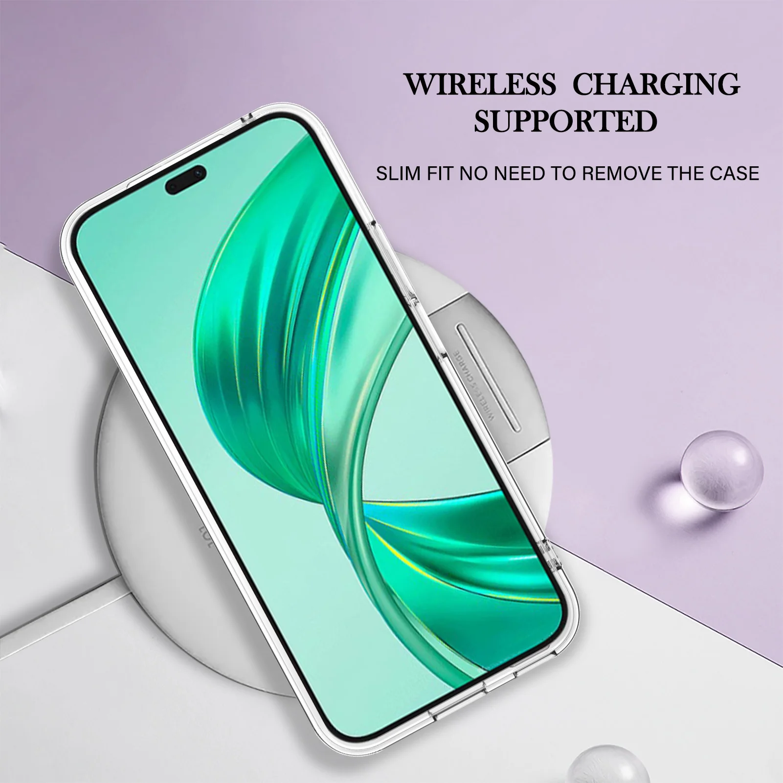 Чехол с покрытием для Huawei Honor X8b мраморный мягкий силиконовый защитный Роскошный