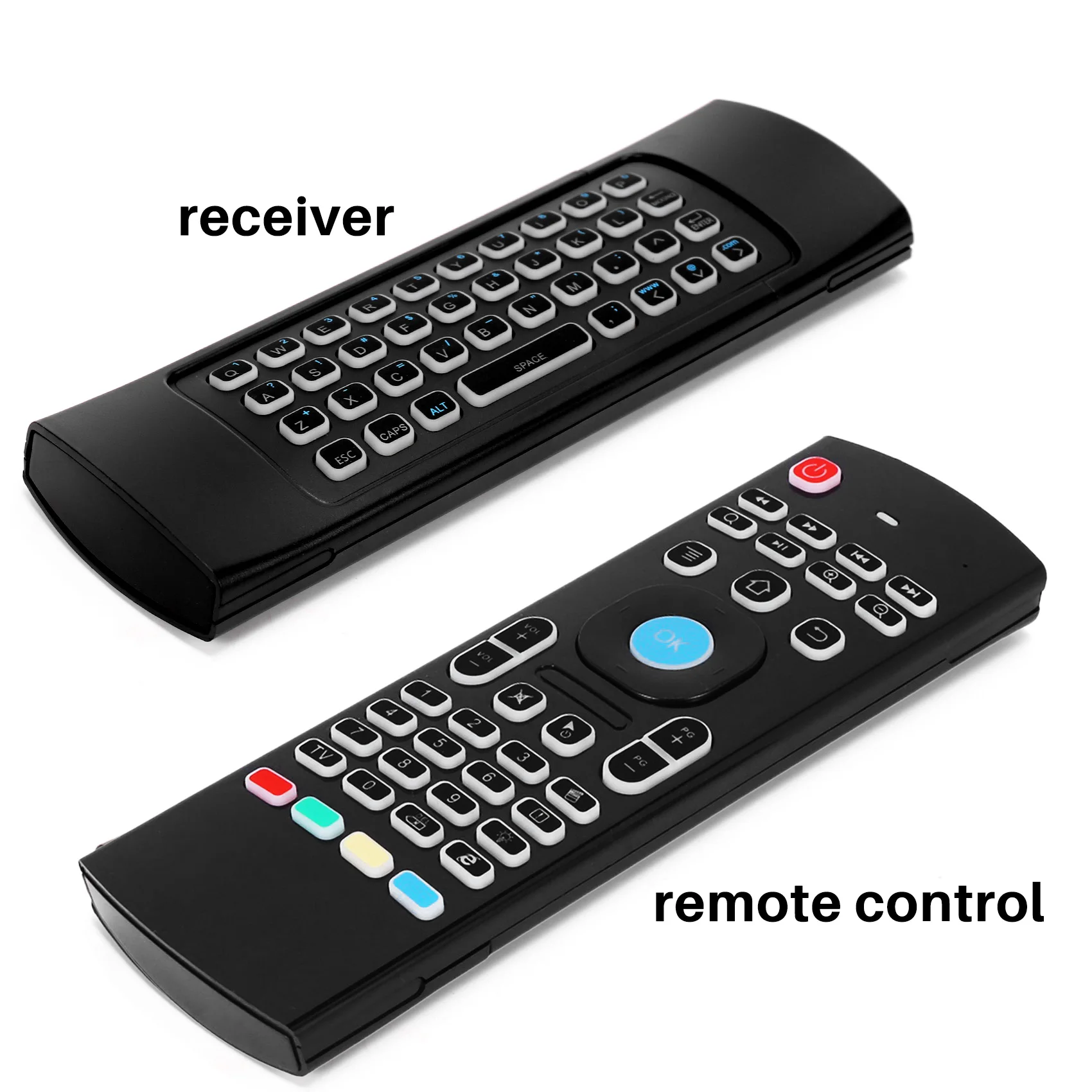 Воздушная мышь для Android TV Box мини-беспроводная клавиатура дистанционное