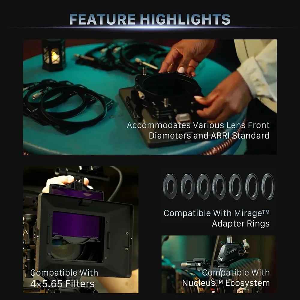 Mirage Pro 114 мм моторизованный VND матовый ящик из углеродного волокна Advance