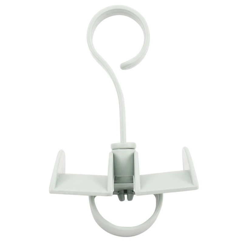 

4X Rotating Storage Rack Bag Hanger Without Punch Clothes Plastic Rack Tie Coat Closet Hanger Wardrobe Organizer Green
