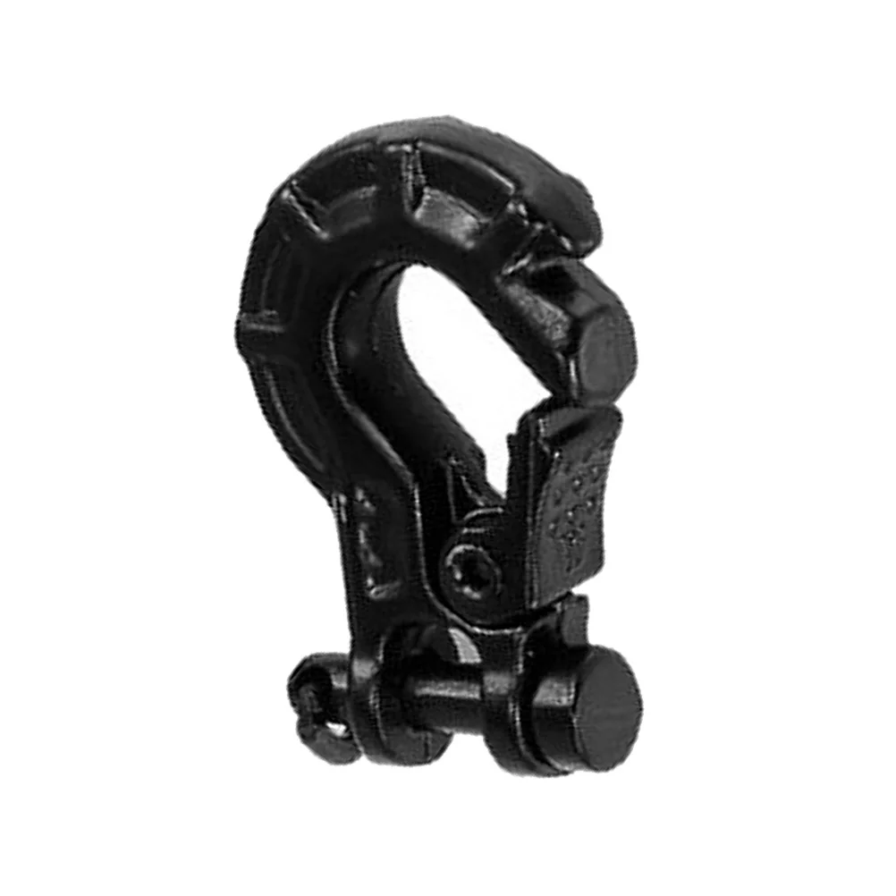 

1/10 крючок для лебедки, буксировочный крючок из алюминиевого сплава, декоративные инструменты для радиоуправляемой машинки, грузовика (черн...