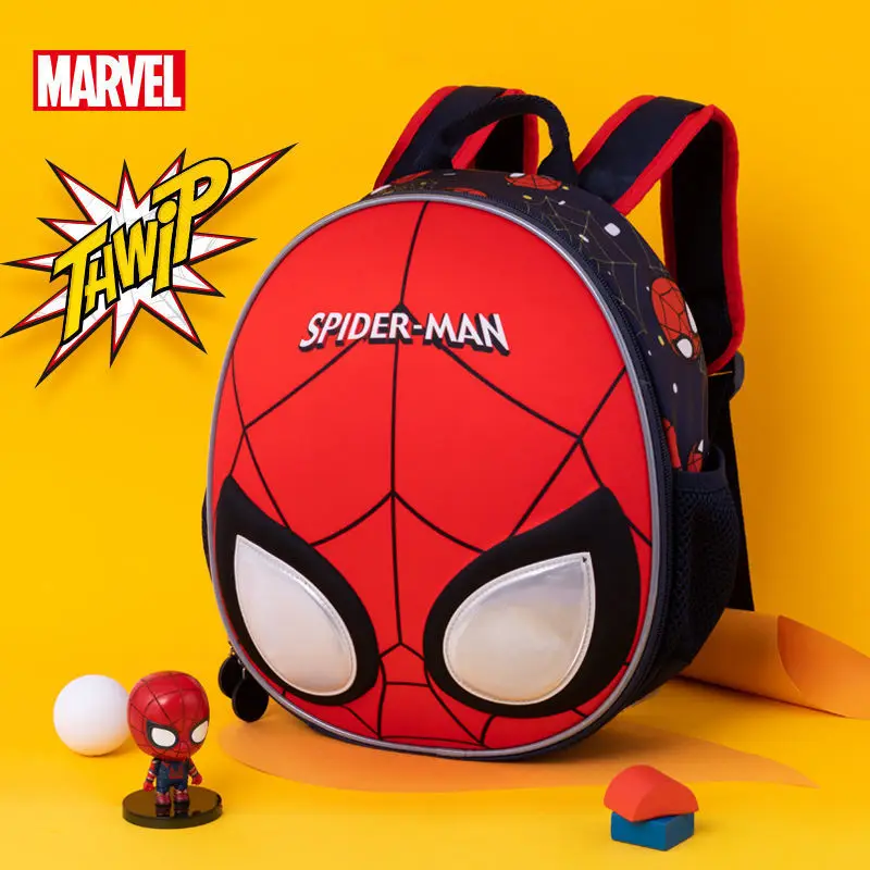Disney kindergarten schoolbag boy spider man new cute eggshell light little boy Backpack  kids bags for girls