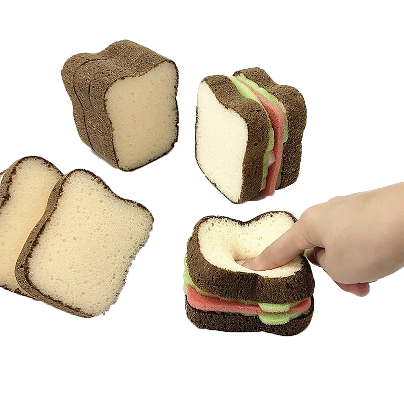 

Губки для мытья посуды в форме сэндвича