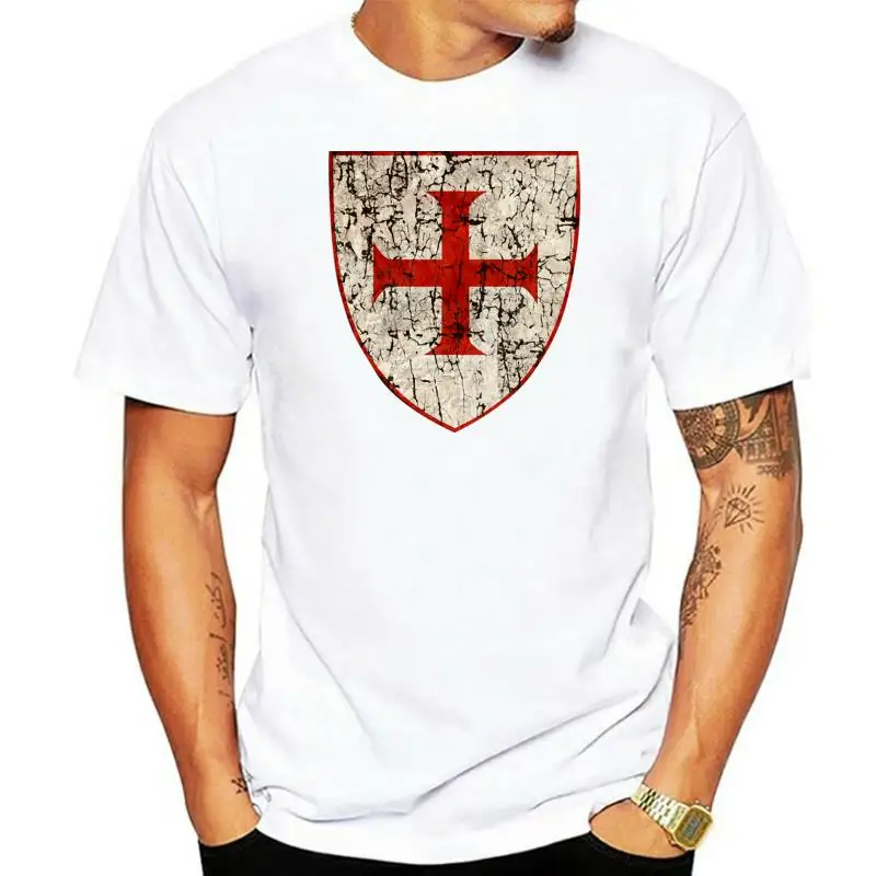 

Templar Cross Old T Shirt Custom Basic Gift Cool Spring Kawaii Tee Shirt Plus Size 5xl Shirt