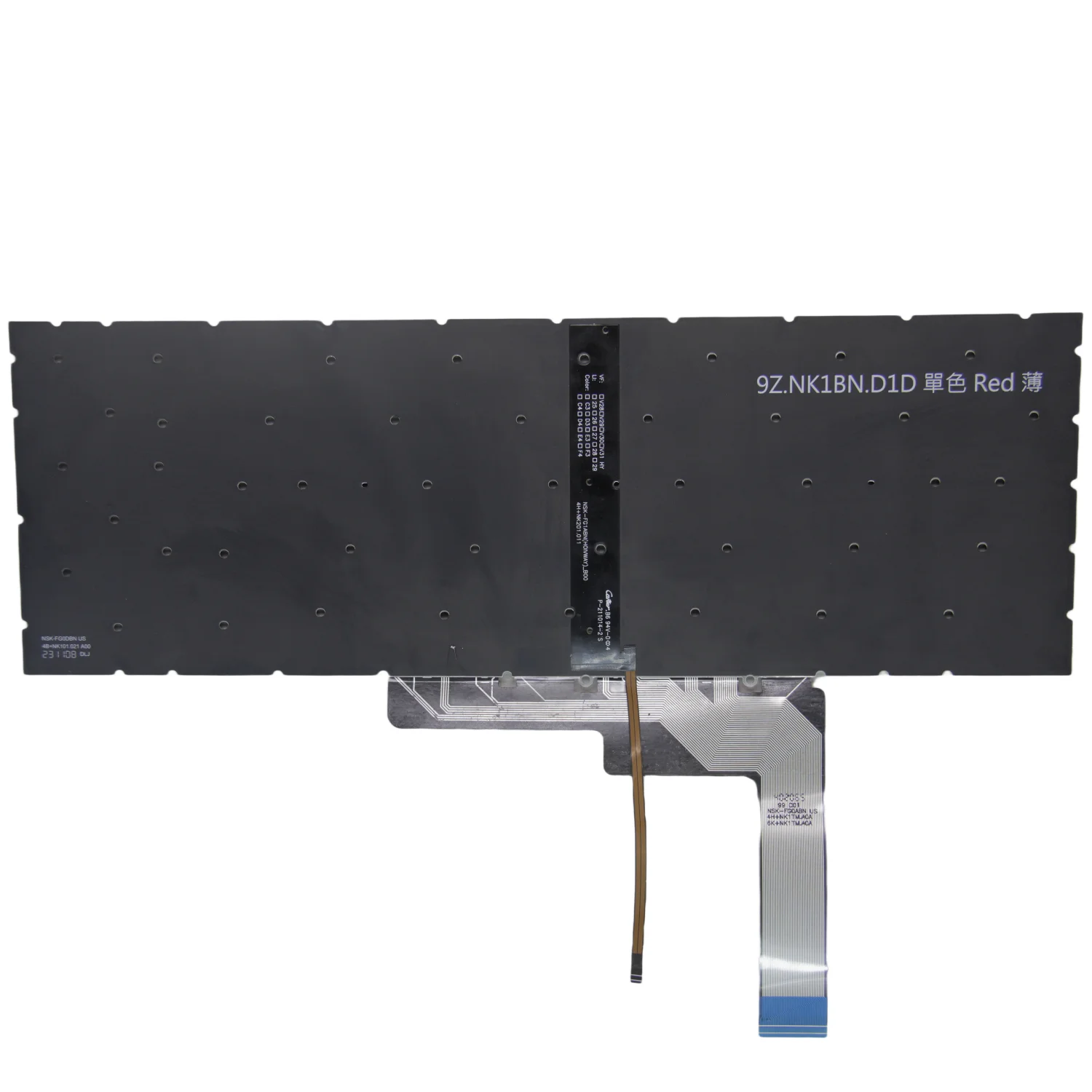 100% новая клавиатура с подсветкой для ноутбука MSI VECTOR GP68HX 13 В GP68 GE68 GP78 GE78HX MS-17S1