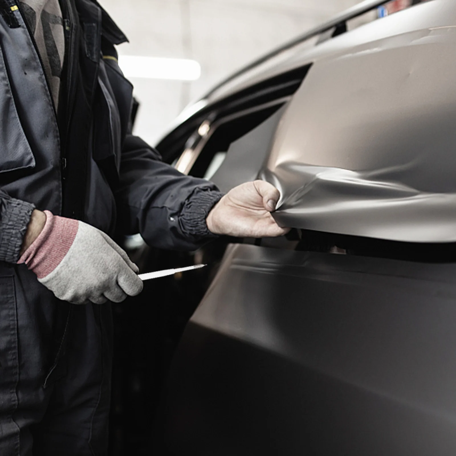 10 шт. фольга выхлопная ручка сменные стержни для прополки автомобильной пленки