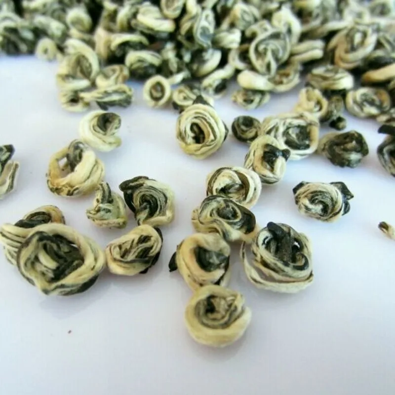 

Китайский душистый мини-чайник Guangxi из нефрита, раковины, чистый Жасмин, ароматные улитки для похудения, зеленый чай для похудения, забота о ...