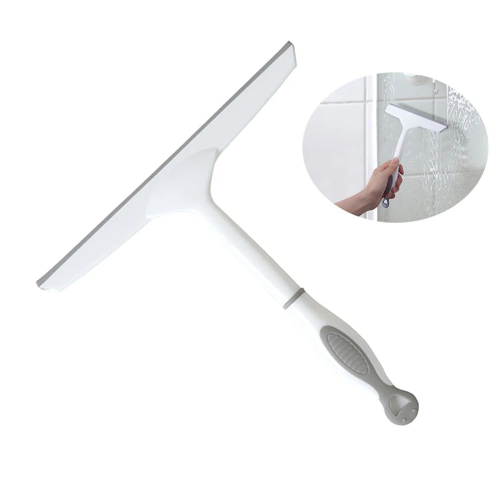 

Window Squeegee Cleaner Scrubber for Bathroom Mirror Door Window Glass Wall Tile Cleaning