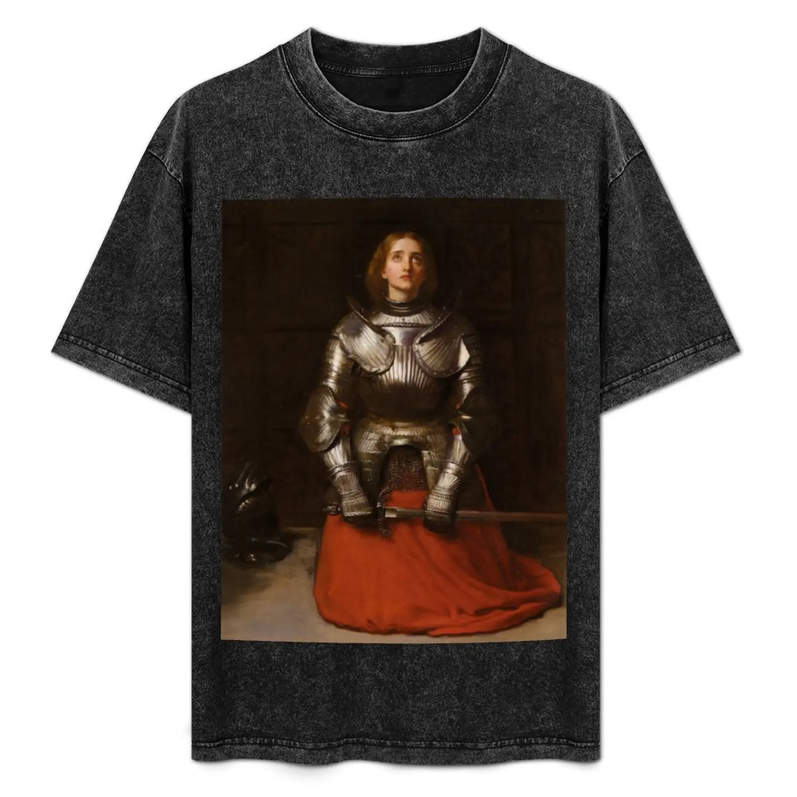 Мужская хлопковая футболка Joan of Arc - John Everett Millais 1865