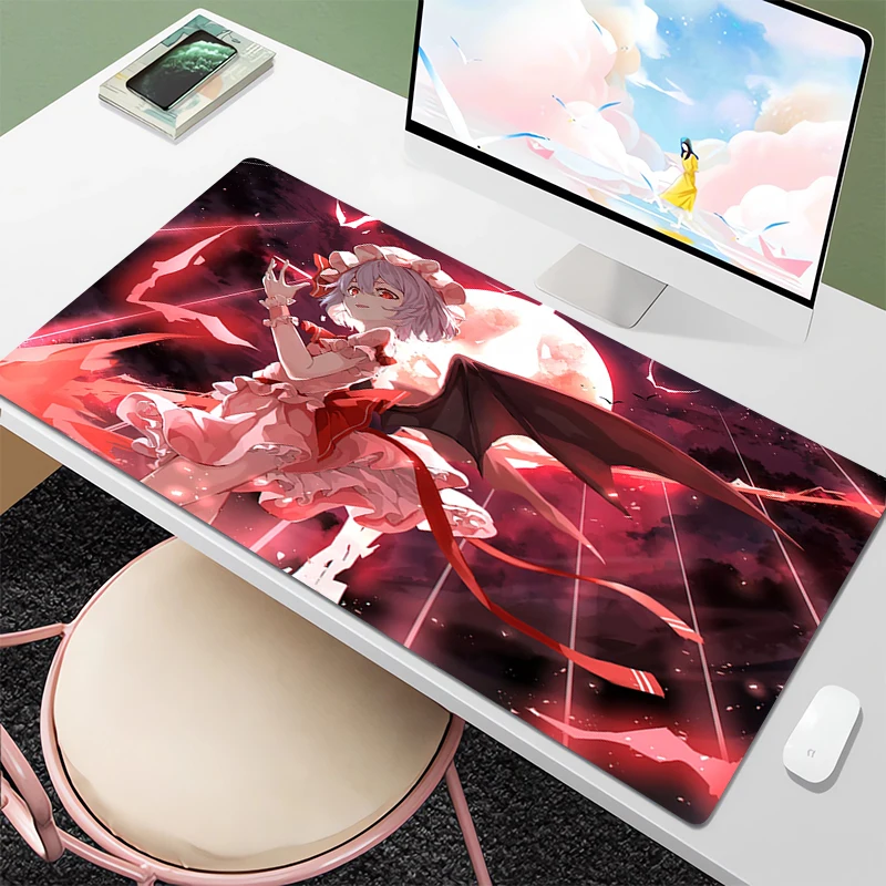 

Pc Accessories Touhou Project Anime Mouse Pad Kawaii Gaming Setup Gamer Desk Protector Keyboard Mat Deskmat Laptops Mousepad Kit