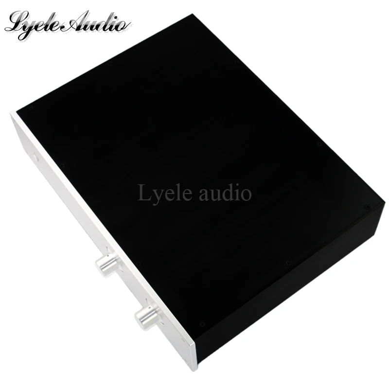 Lyele усилитель 312*425*90 мм металлический алюминиевый корпус с эффектом потертости
