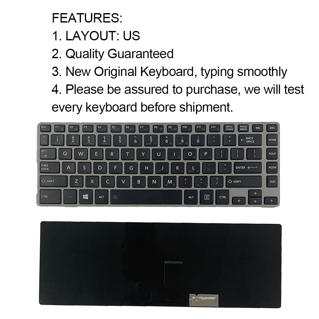 

Keyboard Kit Replacement for Toshiba Tecra z40-a-119 z40-a-17j nsk-v20bn