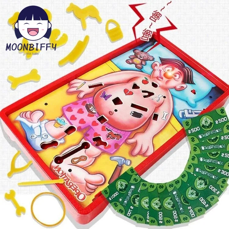 

Новинка 2022, набор игрушек «операционный врач», Настольная Веселая игра для детей, Раннее Обучение, интерактивная игра для ролевых игр, детская Подарочная версия