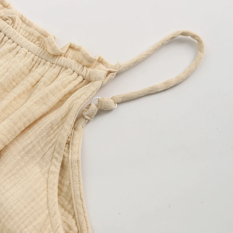 Муслиновые 100% хлопчатобумажные длинные женские платья сексуальные без рукавов с