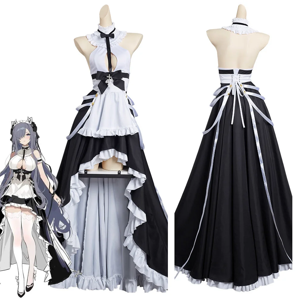 

Костюм горничной аутст вон парсевал, костюм для косплея, карнавальный костюм