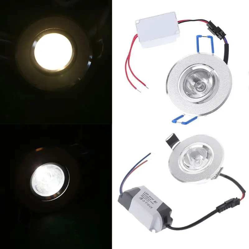 

1W LED Lights 85-265V Cabinet Mini Downlight Spot Ceiling Lamp