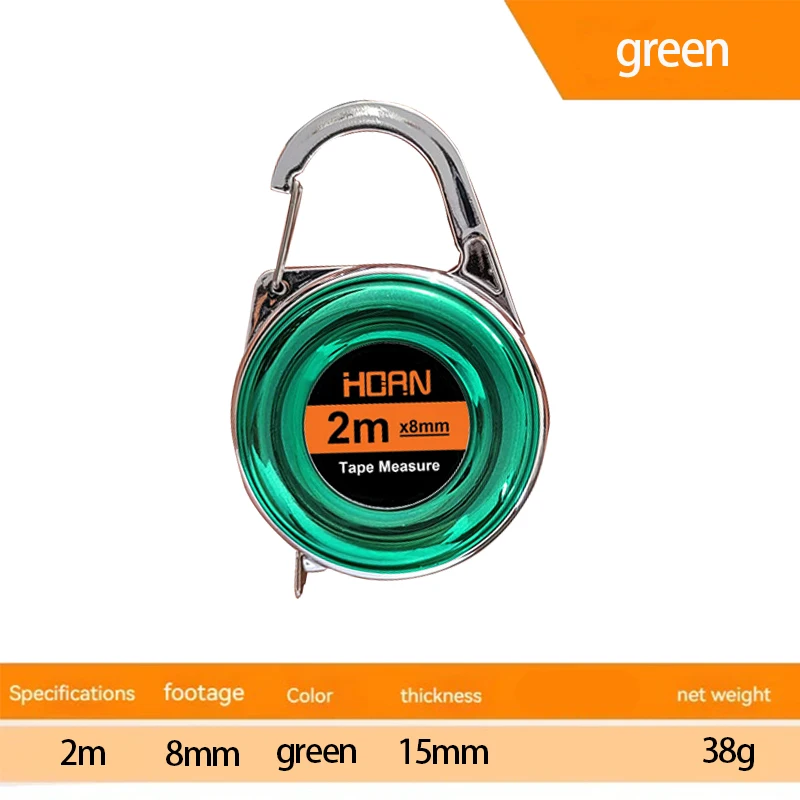 

Мини-рулетка Из Нержавеющей Стали, 2 М, Многофункциональная Стальная Линейка, Нежный Маленький Подарок