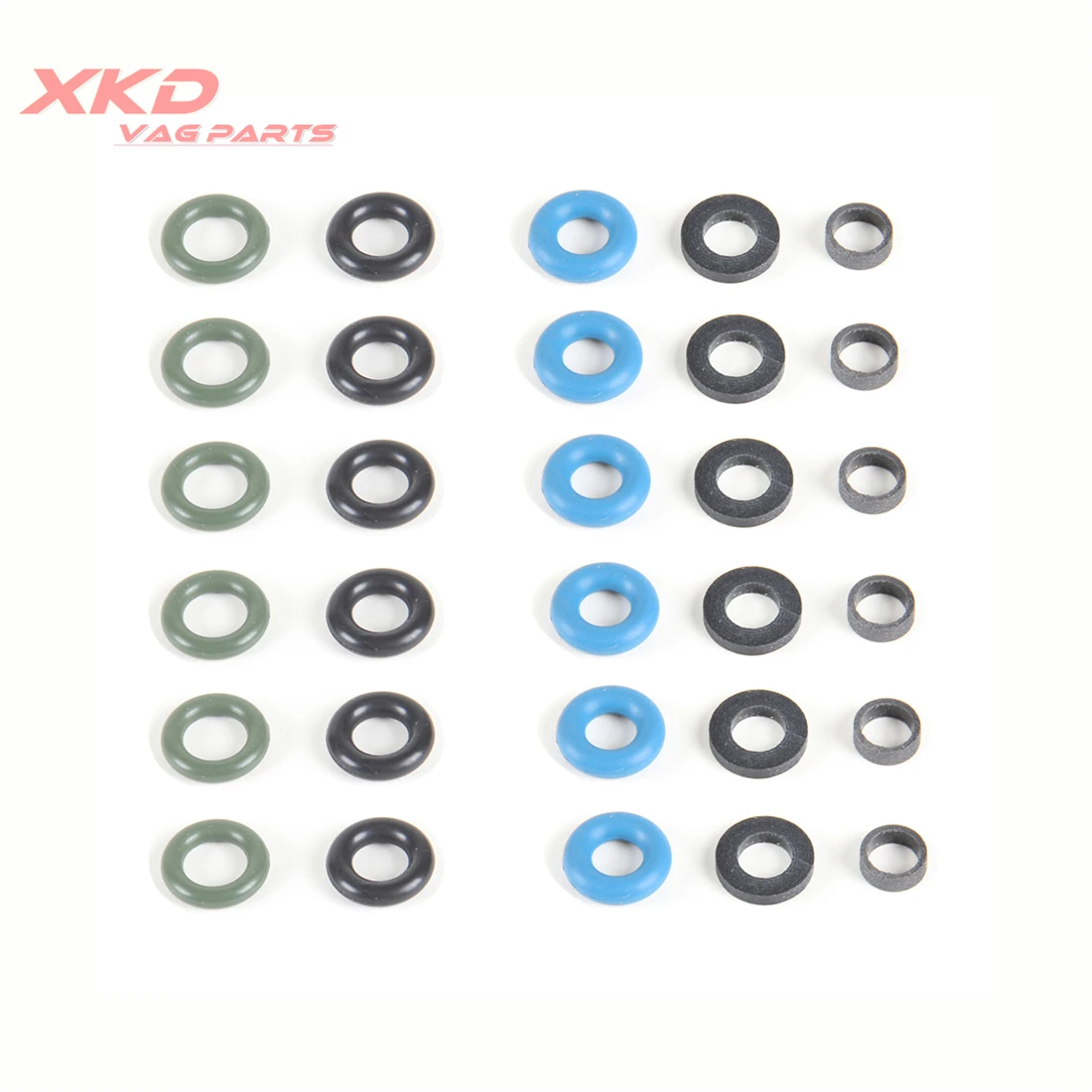 

3.0T Cylinder Head &Manifold Fuel Injector Nozzle Sealing Ring Kit Fit For AUDI A4 S4 A5 Cabrio Quattro CREC CRED CTDA