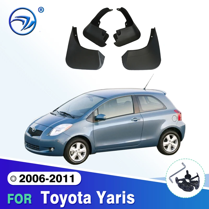 

Брызговики для Toyota Yaris 2009-2021, брызговики, брызговики, переднее и заднее крыло, автостайлинд, автомобильные аксессуары