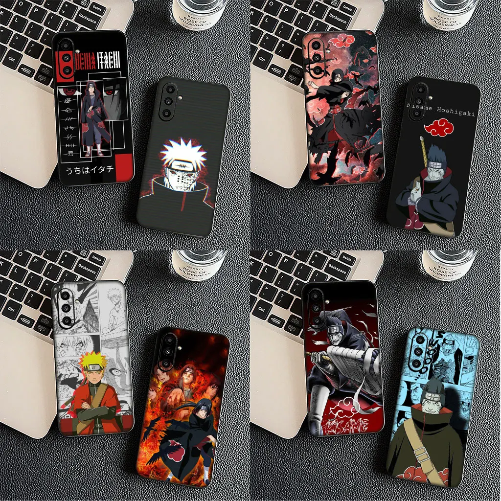 Фото Чехол для телефона KISAME Itachi Narutos Akatsuki Pain для Samsung Galaxy S22 S21 S20 Fe Ultra S9 Plus + A13 A22 M21 M31 M55 M15 №4