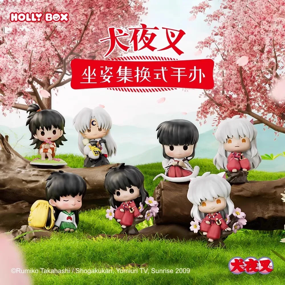 Фото Новая оригинальная слепая коробка Inuyasha, модель Inuyasha Kagome Higurashi, аниме-фигурка, загадочная коробка, декоративная фигурка, периферийные подарки, игрушки №2