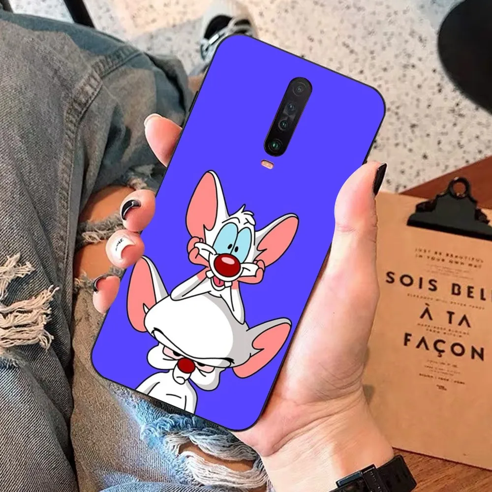 Аниме Pinky And The Brain чехол для телефона Redmi 5 6 7 8 9 10 plus pro A GO K20 K30 K40 F3 Fundas