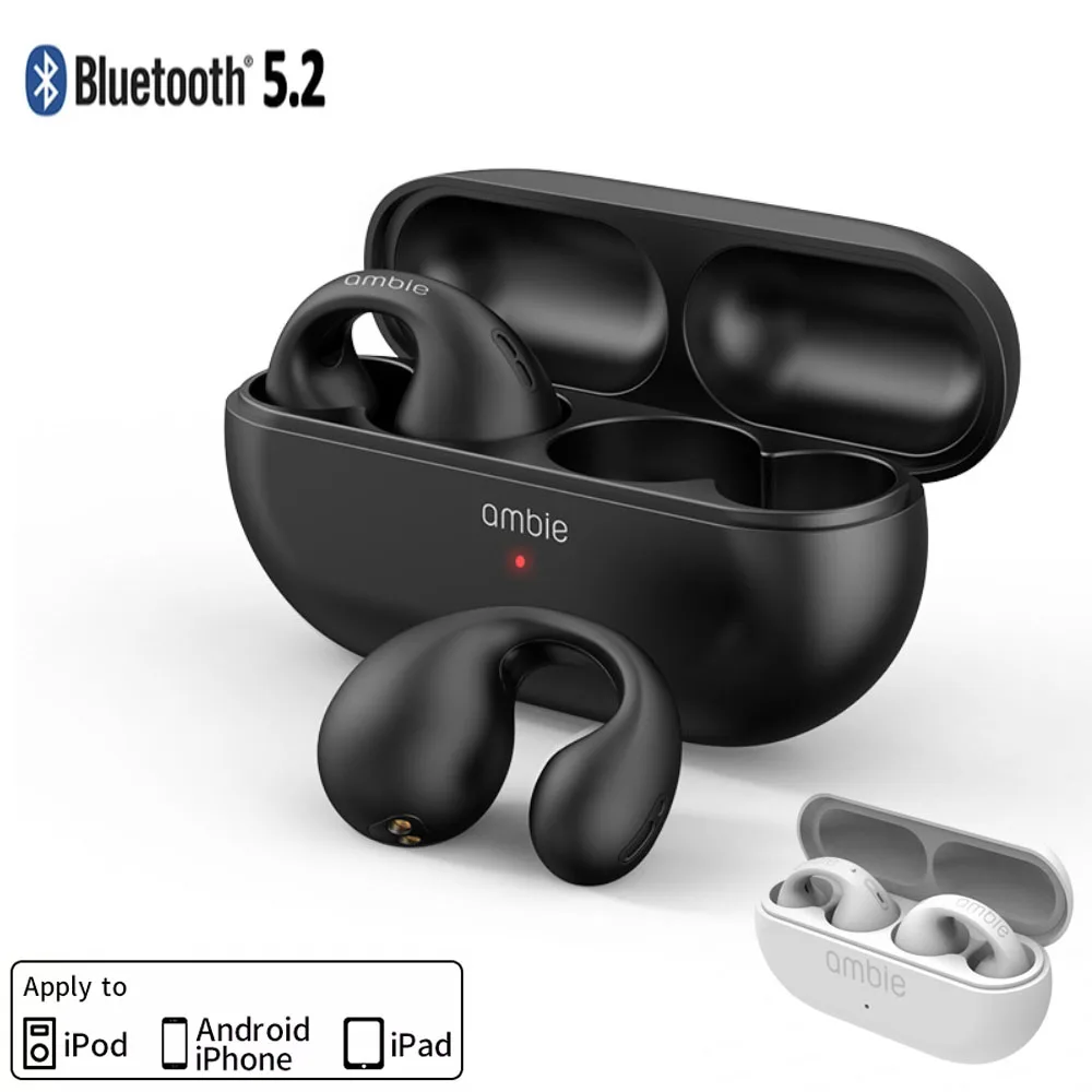 

Беспроводные Bluetooth-наушники с костной проводимостью для Ambie 1:1