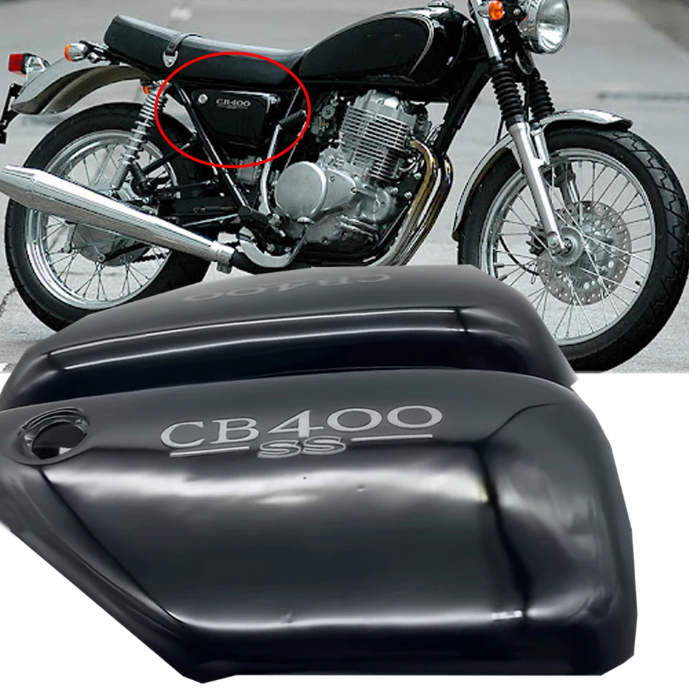 Фото Для Honda CB400 SS CB 400SS CL400 CB400SS боковая панель обтекатель рамка заполняющий капот защита крышка батарейного отсека аксессуары для двигателя №1