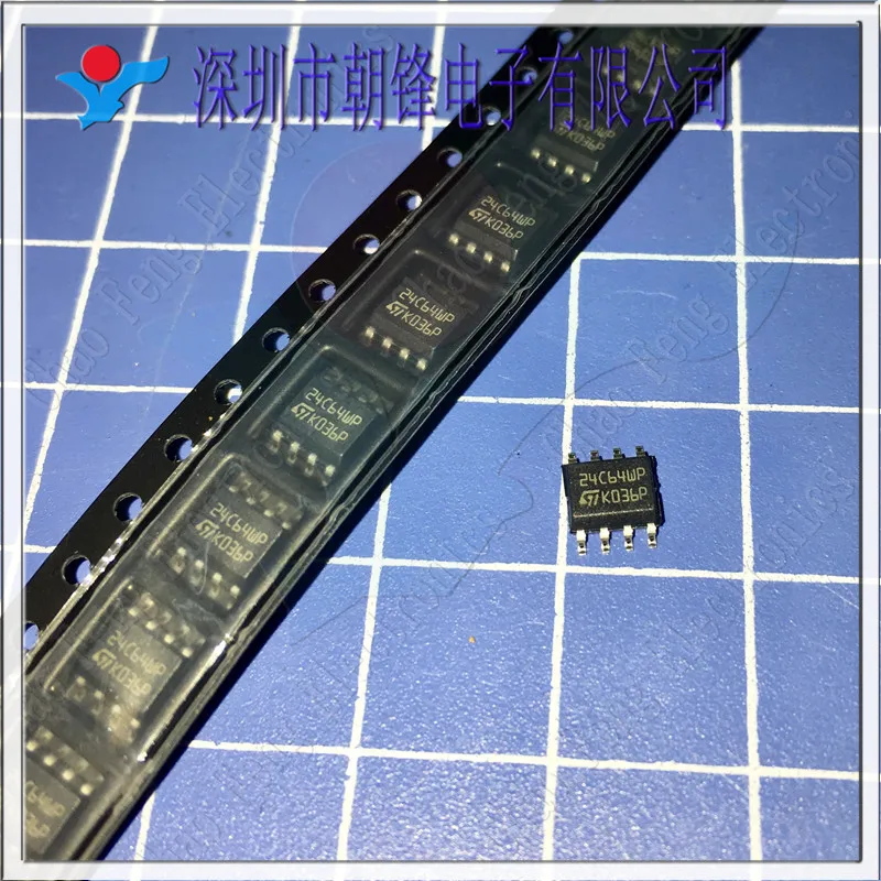 

20 шт. оригинальная новая фотография Φ 24C64WP SOP8