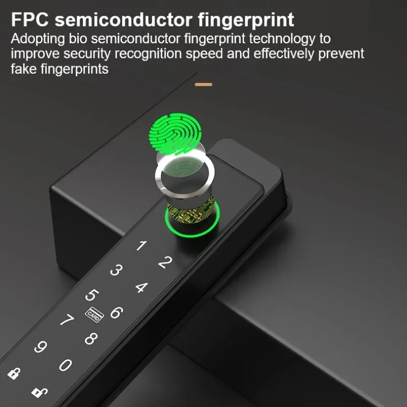 Умный дверной замок TTLock пароль по отпечатку пальца IC-карта ключ приложение