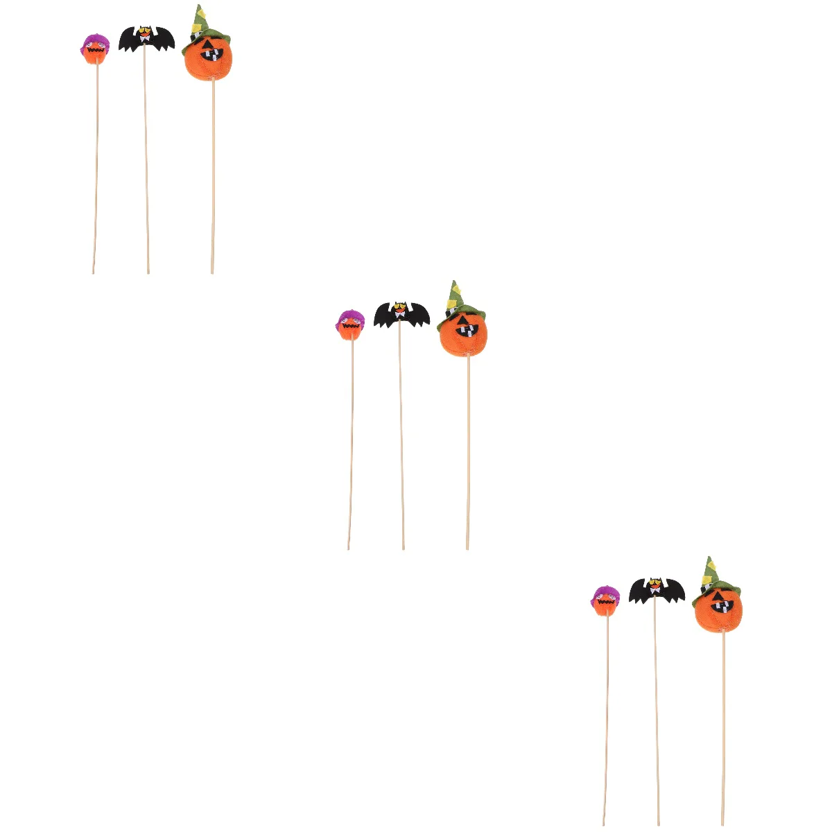 

Палочки для Хэллоуина с тыквой, зубочистка, Коктейльные Палочки, палочки, палочки, искусственный букет, веточки вечерние праздничный аппети...