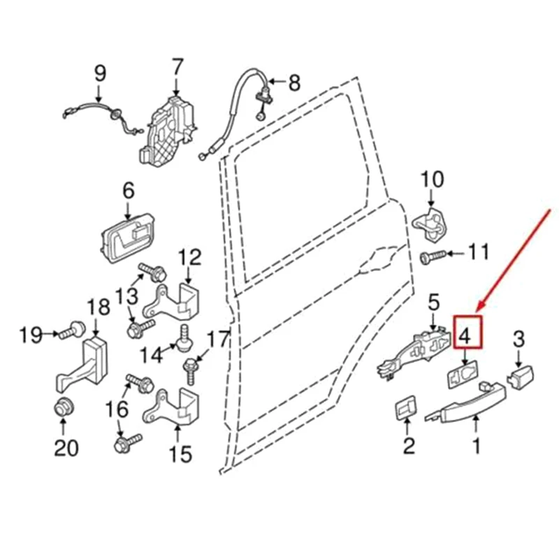 Детали для Land Rover LR2 LR3 LR4 Range спортивные автомобильные аксессуары CXE500040