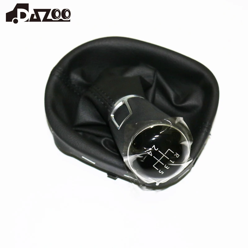 Ручка переключения передач с крышкой из искусственной кожи и пластиковой ручкой