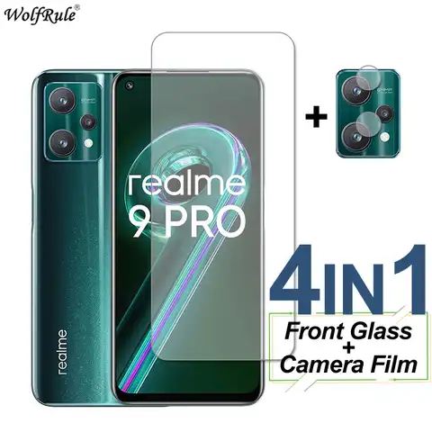 Стекло Realme 9 Pro Plus GT2 9i GT Neo 2 защита для экрана Закаленное стекло Защитная пленка для камеры телефона Realme 9i 8i Narzo 50A 50i