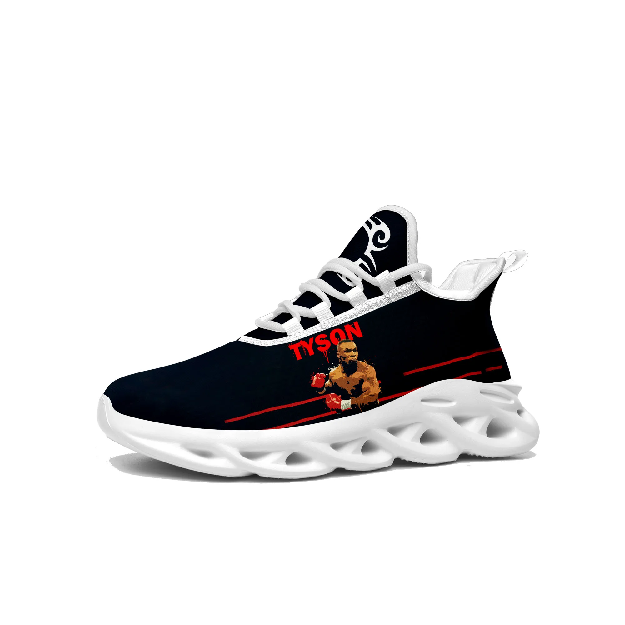 

Iron Mike Tyson boxing champion Flats Sneakers Mens Womens Sports Running Shoes High Quality DIY Sneaker customization Shoe