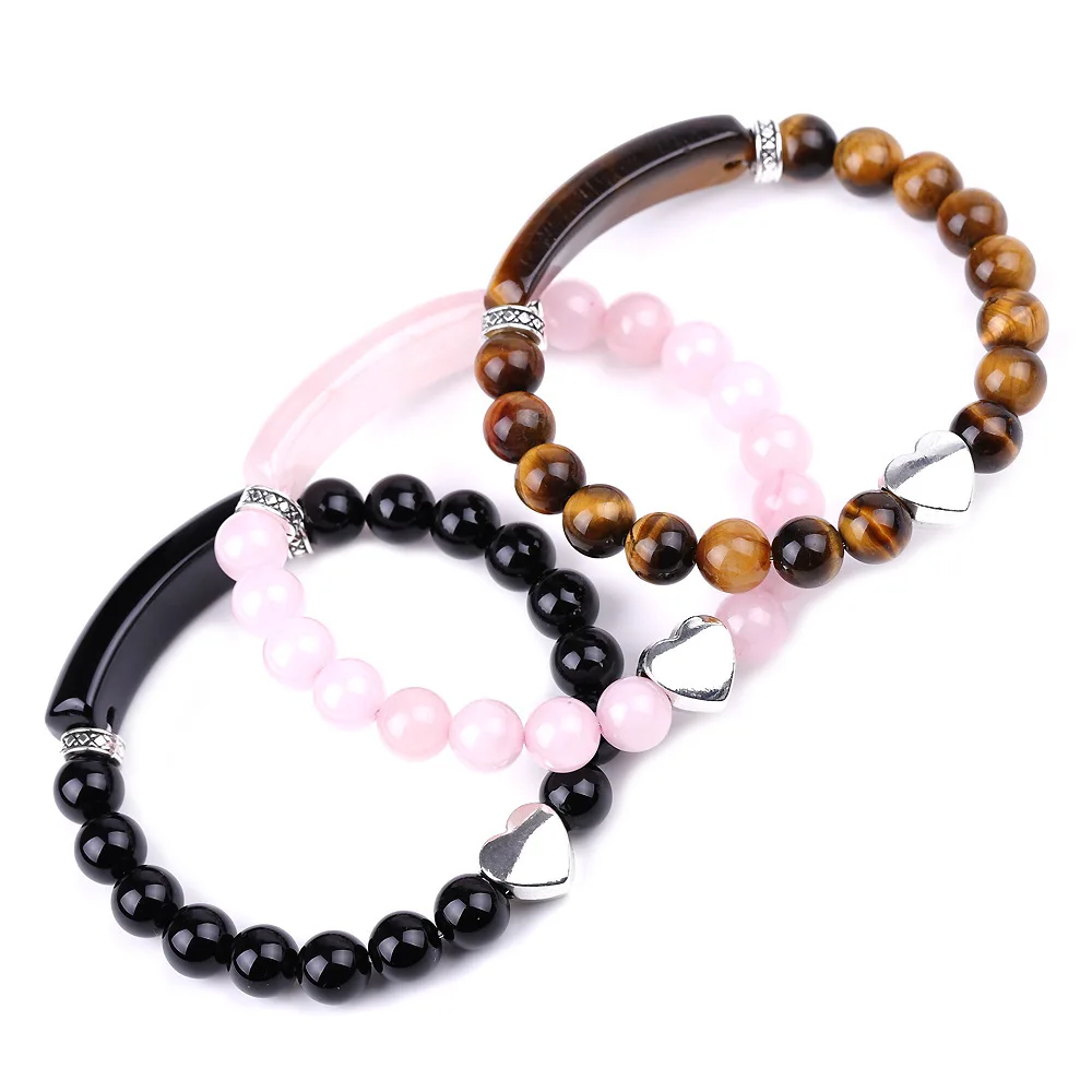 

Beaded Bracalet Women Natural Stones Friendship Lapis Jewelry Tiger Eye Bracelet 2022 New Arrival Gift for Girlfriend on March 8