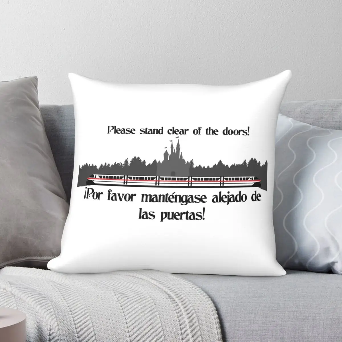 

Квадратный чехол-наволочка из полиэстера и льна на молнии