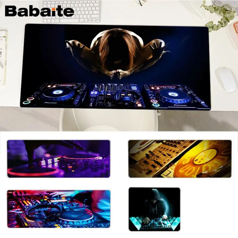 

Radio DJ Workbench Beautiful Anime Unique Desktop Pad Game Mousepad Size for mouse pad Keyboard Deak Mat for Cs Go LOL