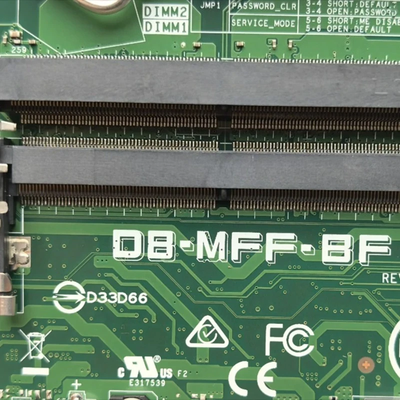 Фото Новая материнская плата для Dell Optiplex 3050M 3050 MFF Micro Desktop, для LGA1151, D8-MFF-BF, CN-0JP3NX, JP3NX, 0431, M4YN1, запчасти для ноутбуков №3